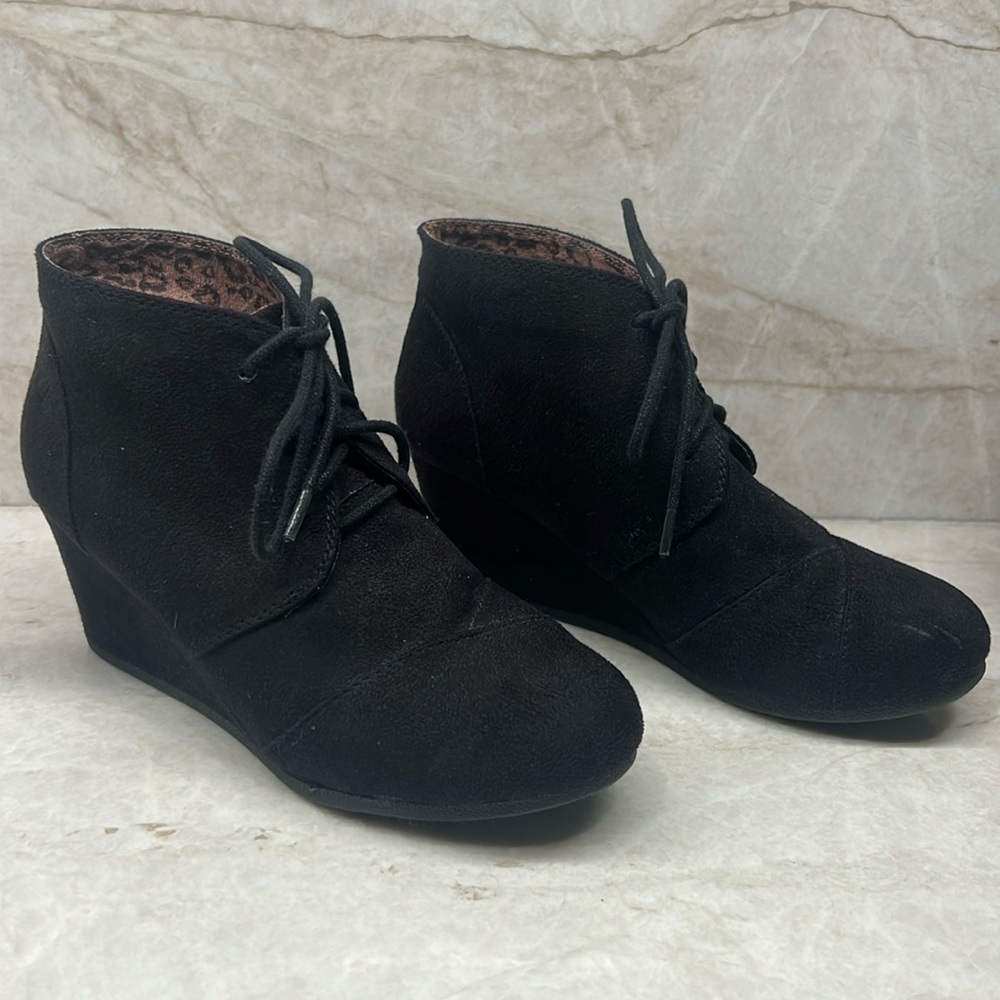 Suede Girls booties